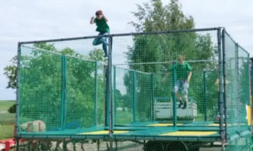 4er Trampolin Anlage